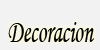 Decoración